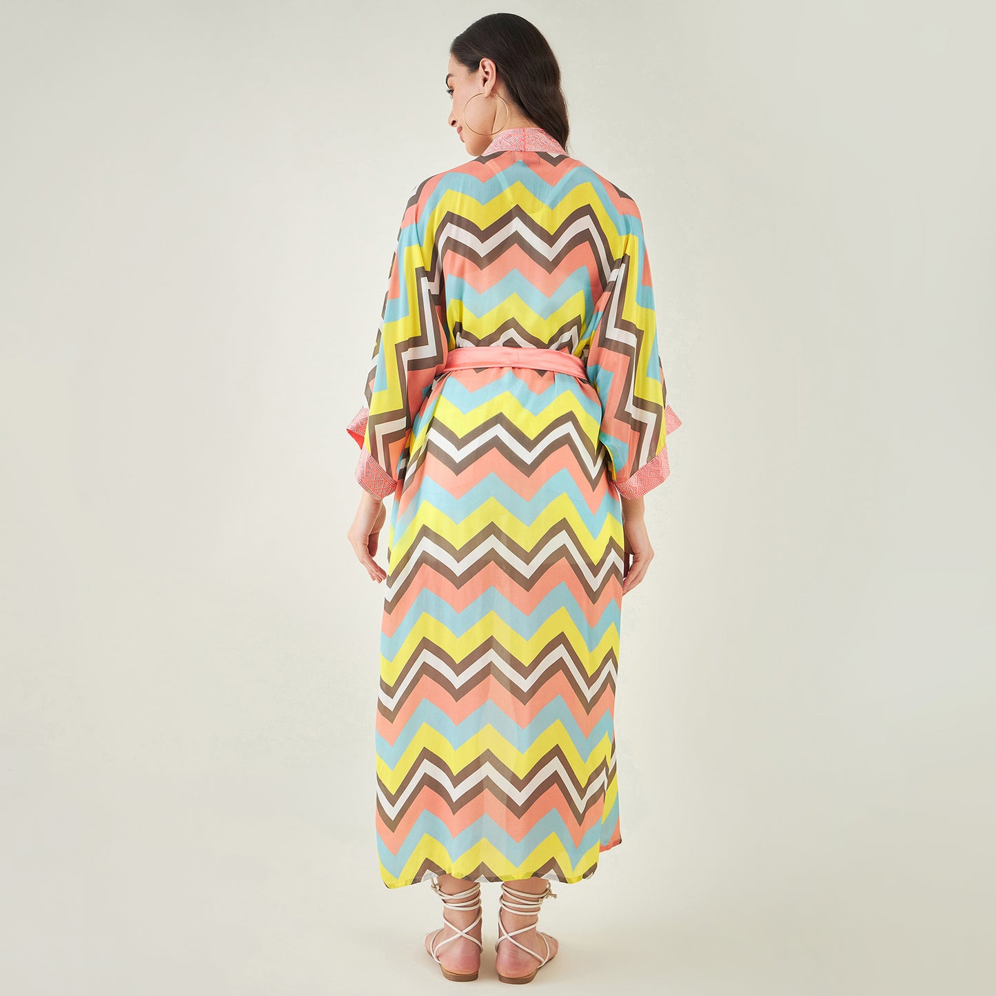 Peach and Yellow Cover-Up