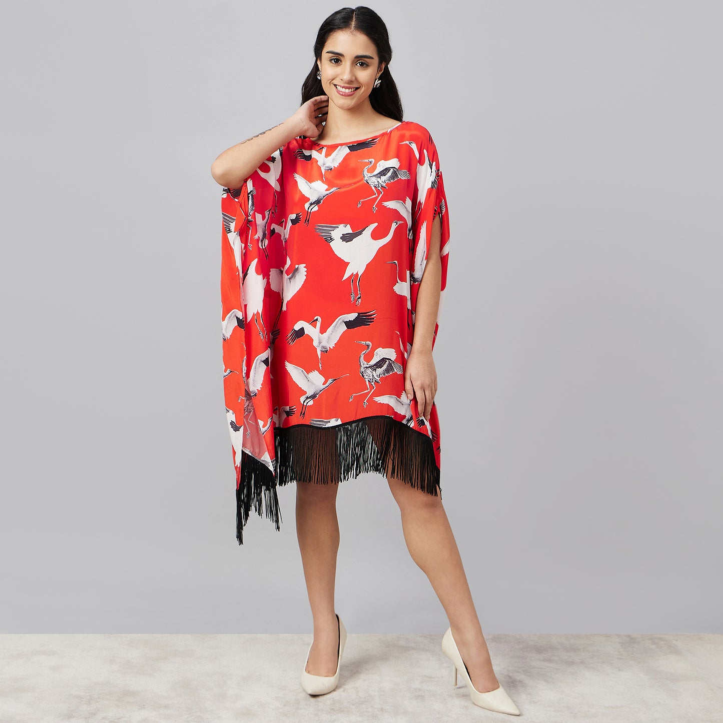 Red Flamingo Short Tunic