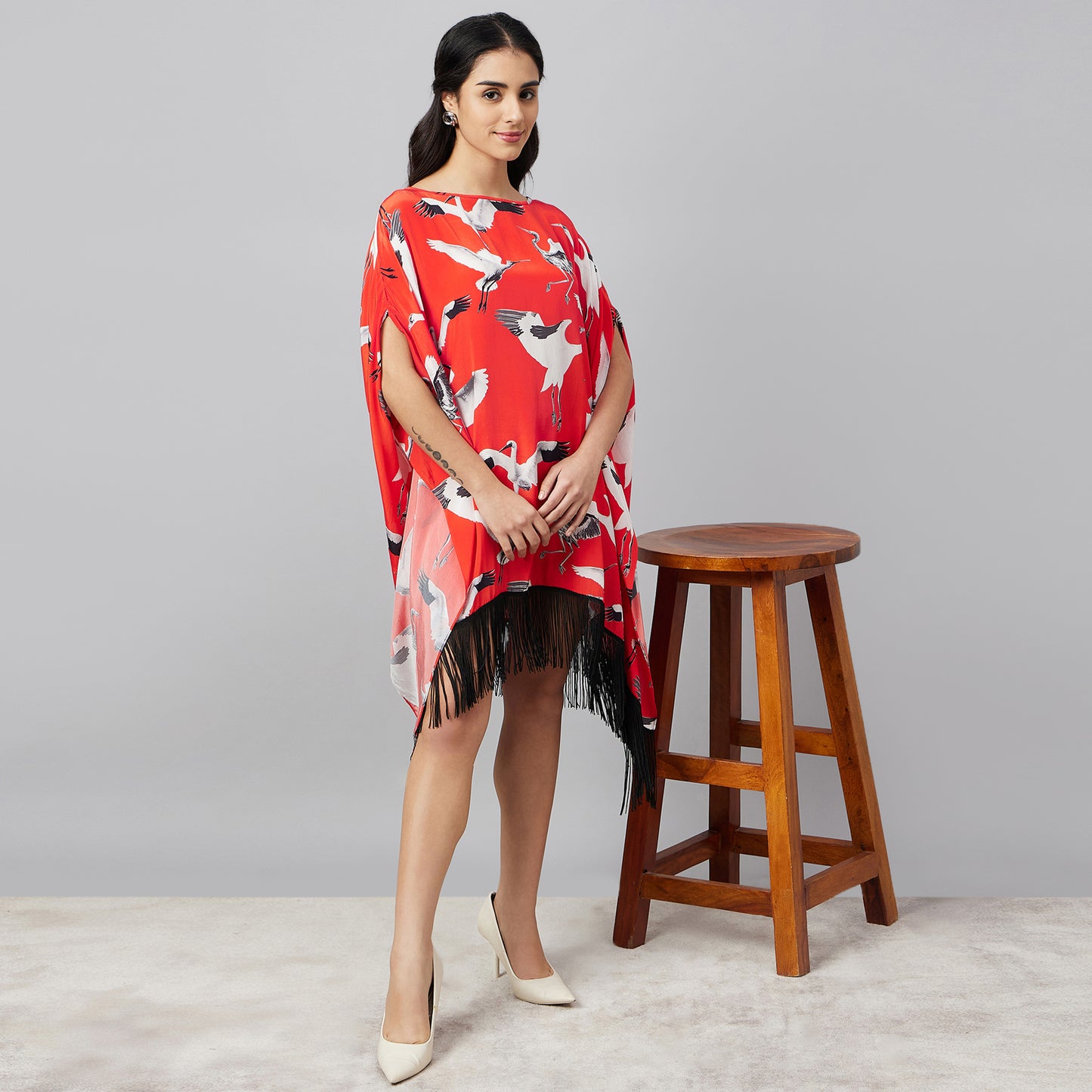 Red Flamingo Short Tunic