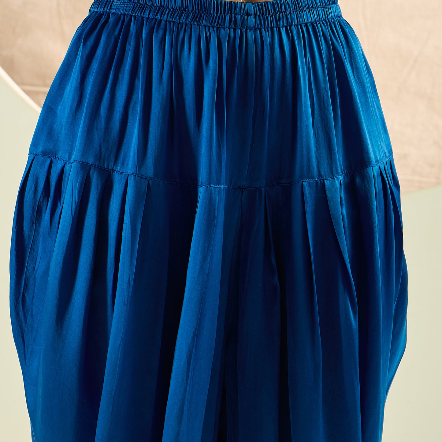 Navy Blue Dhoti Pants