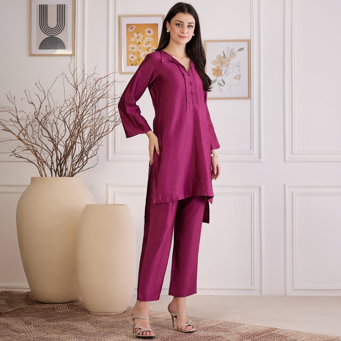 Plum Co-Ord Set