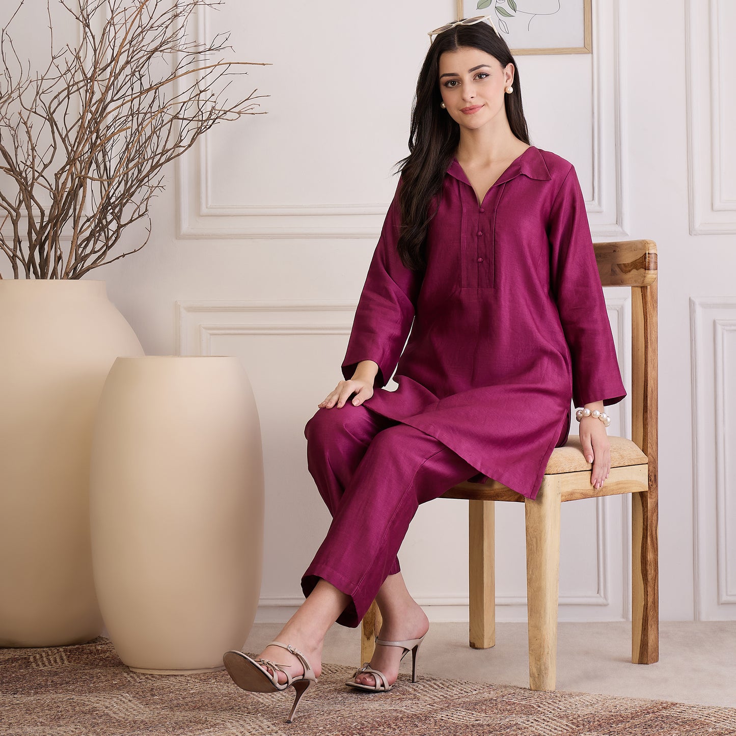 Plum Co-Ord Set