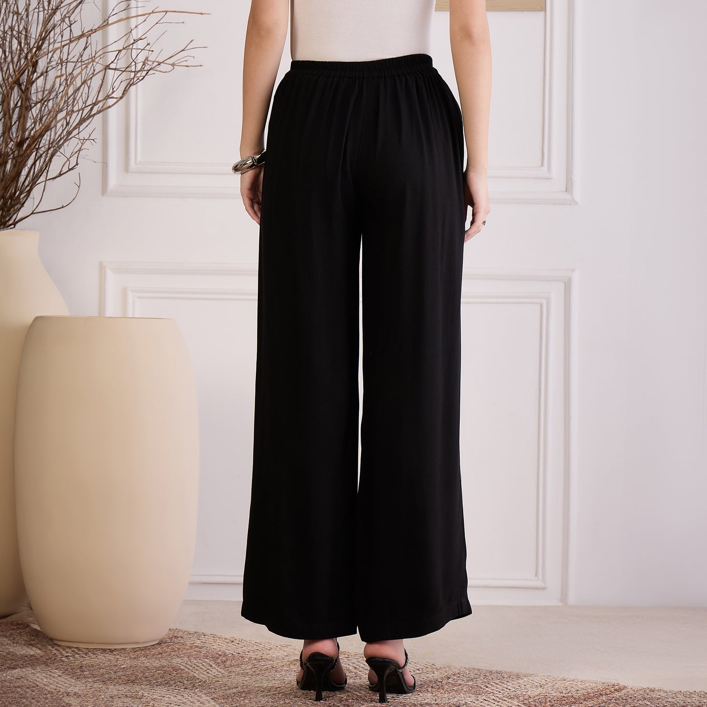 Black Fall Embellished Co-ord Set