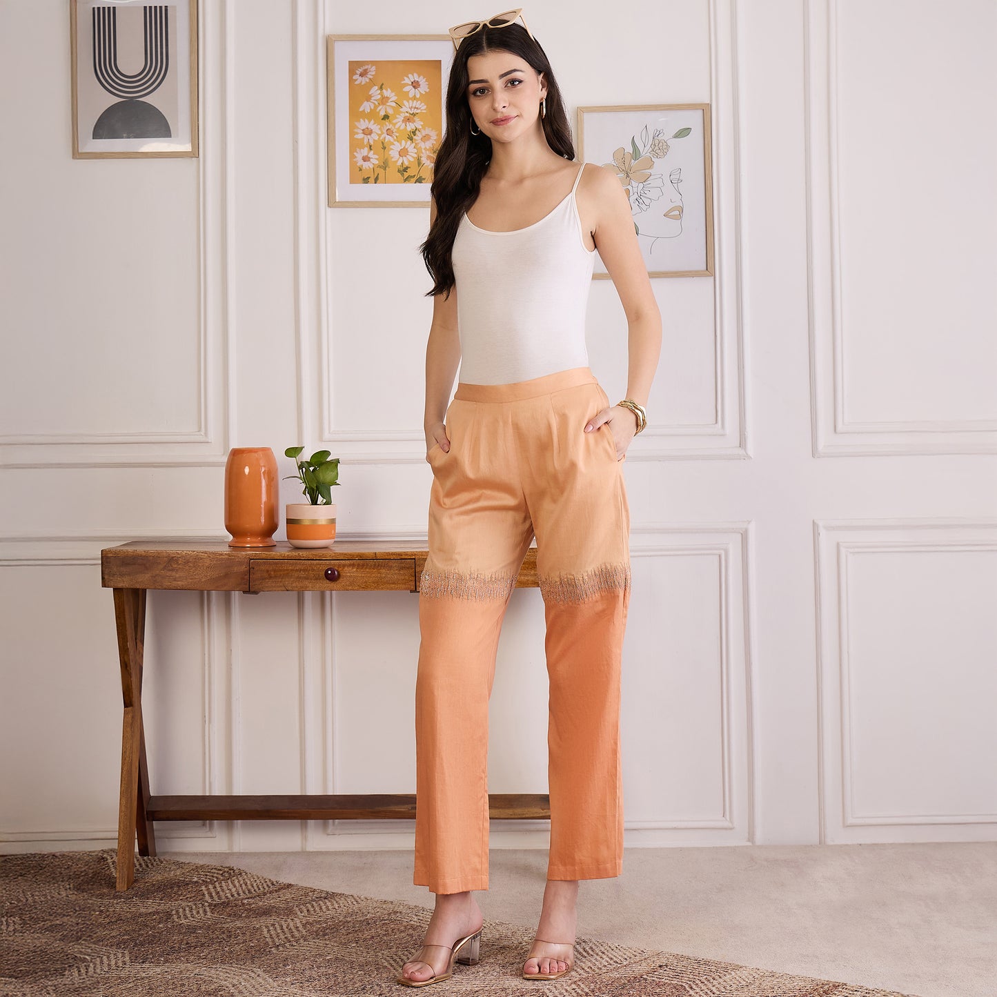 Jelly Mint Dual Embroidered Set