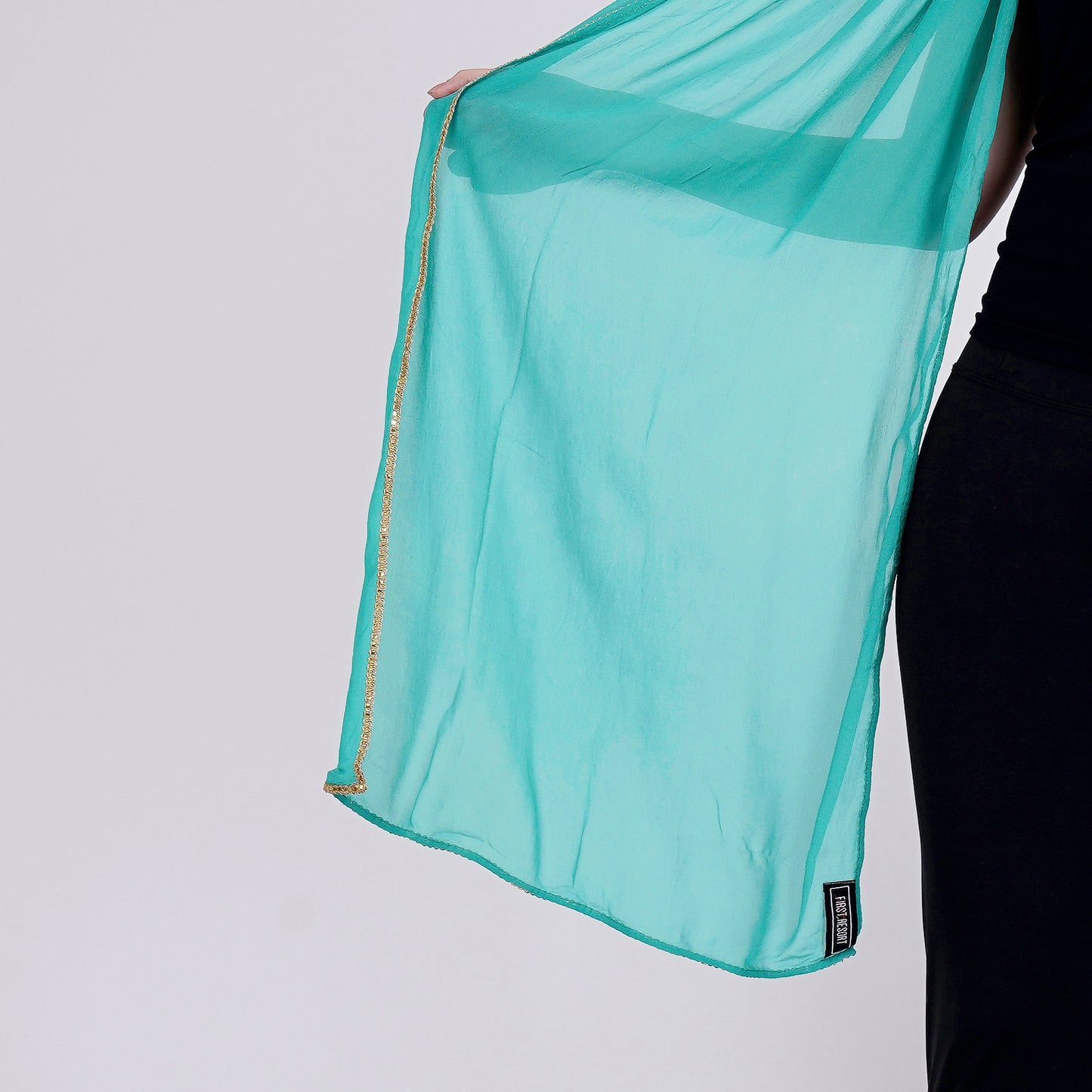 Cyan Dupatta