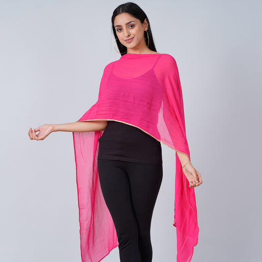 Magenta Dupatta