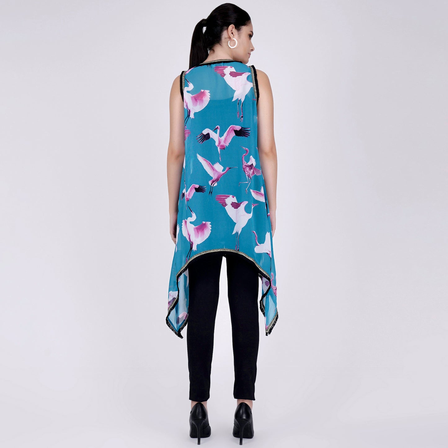 Blue Flamingo Shrug