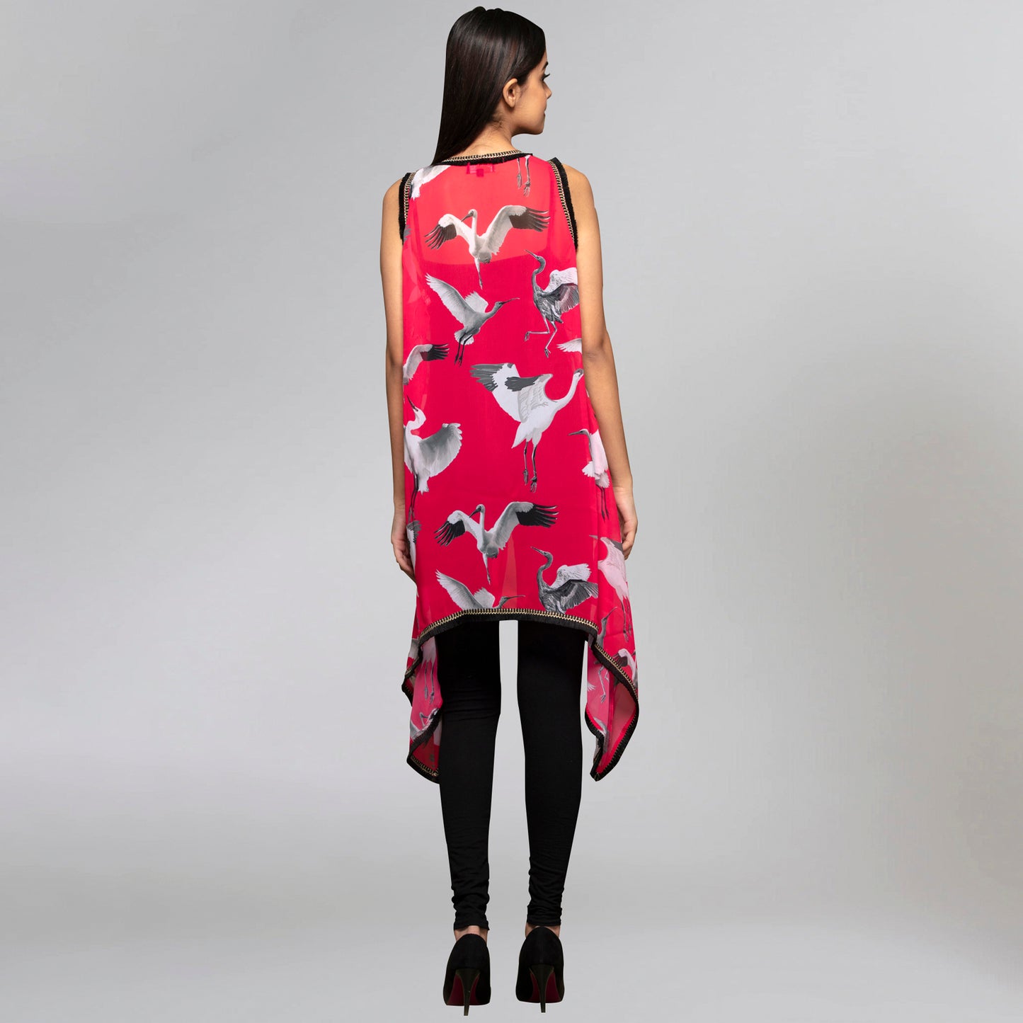 Pink Flamingo Shrug