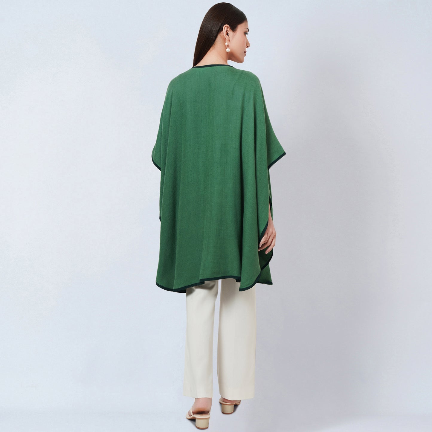 Green Cashmere Cape