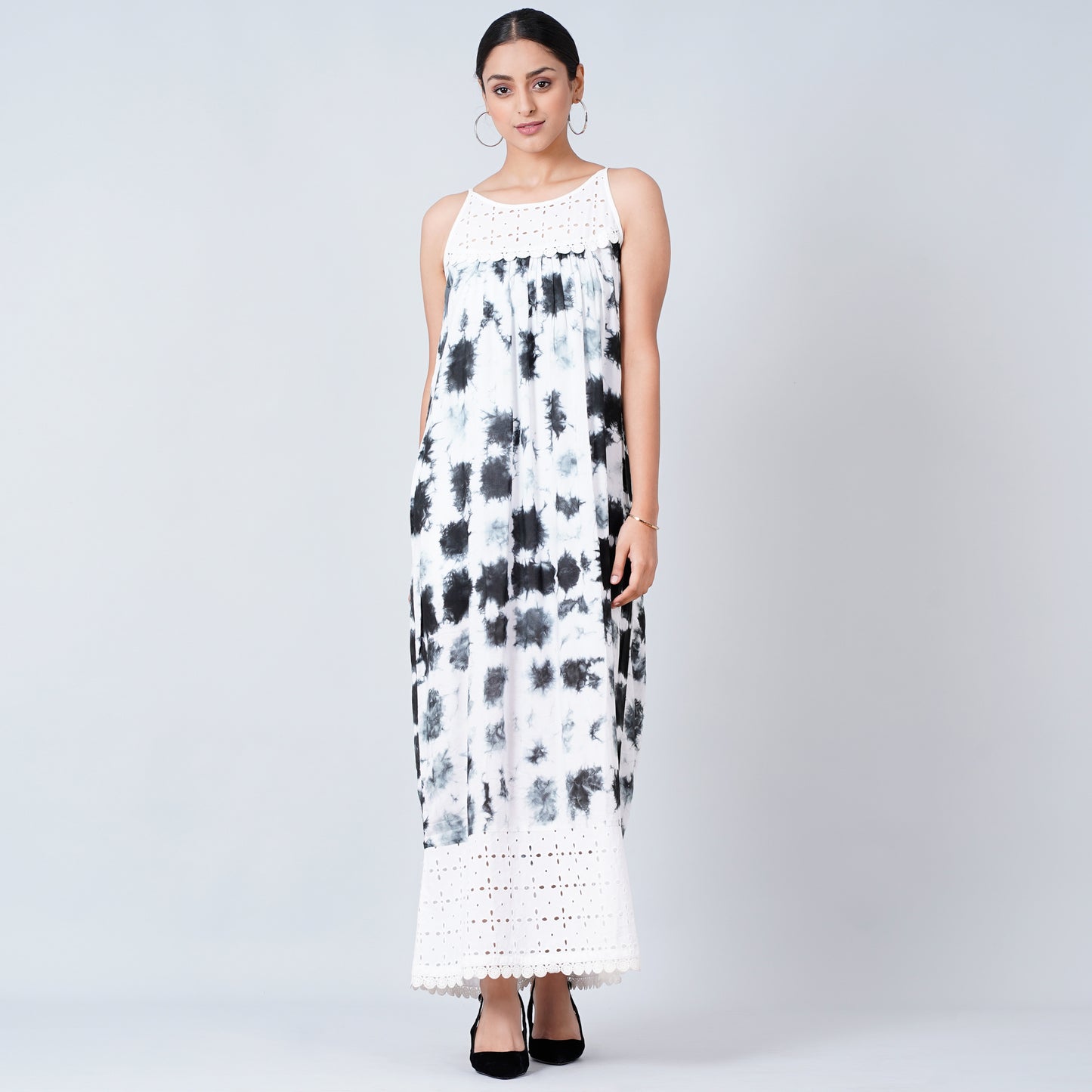 Indigo Boho Slip Dress