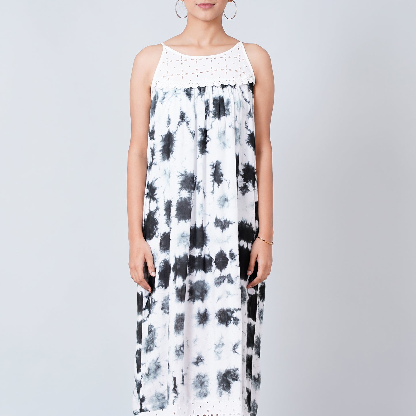 Indigo Boho Slip Dress