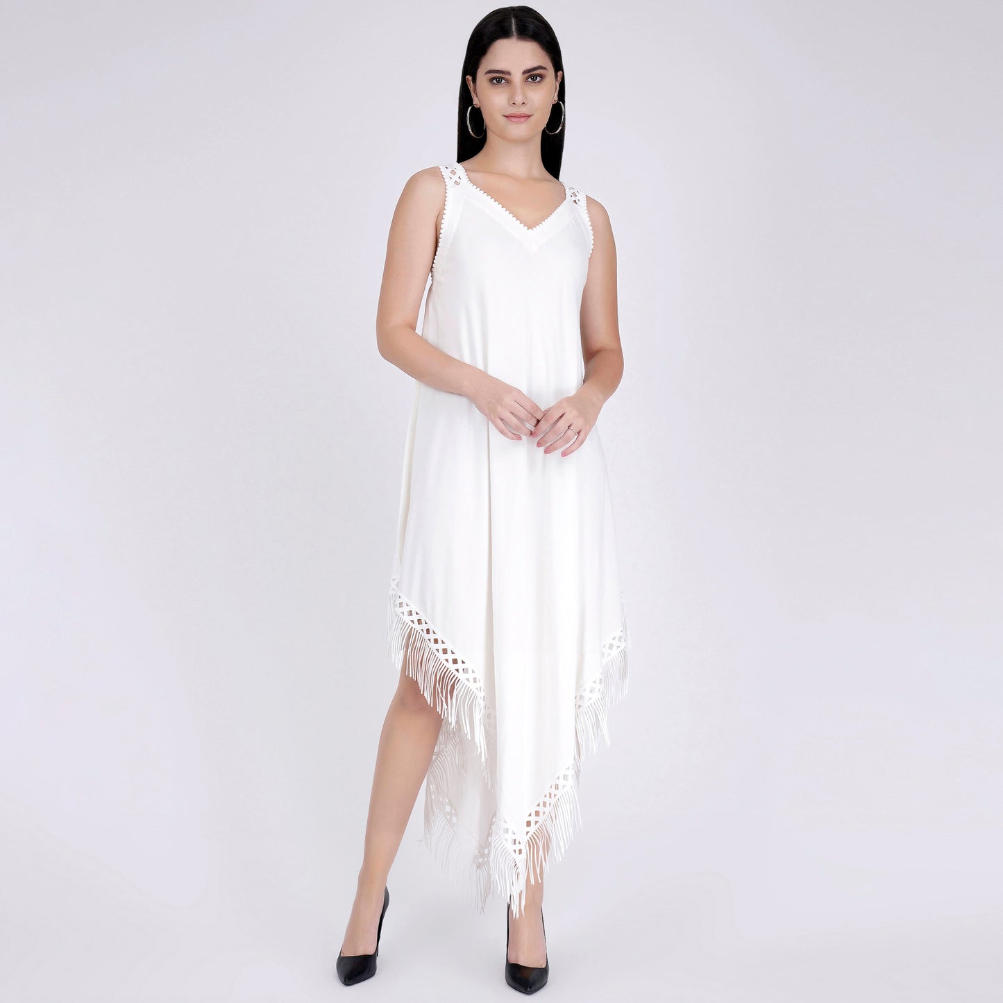 White Handkerchief Dress