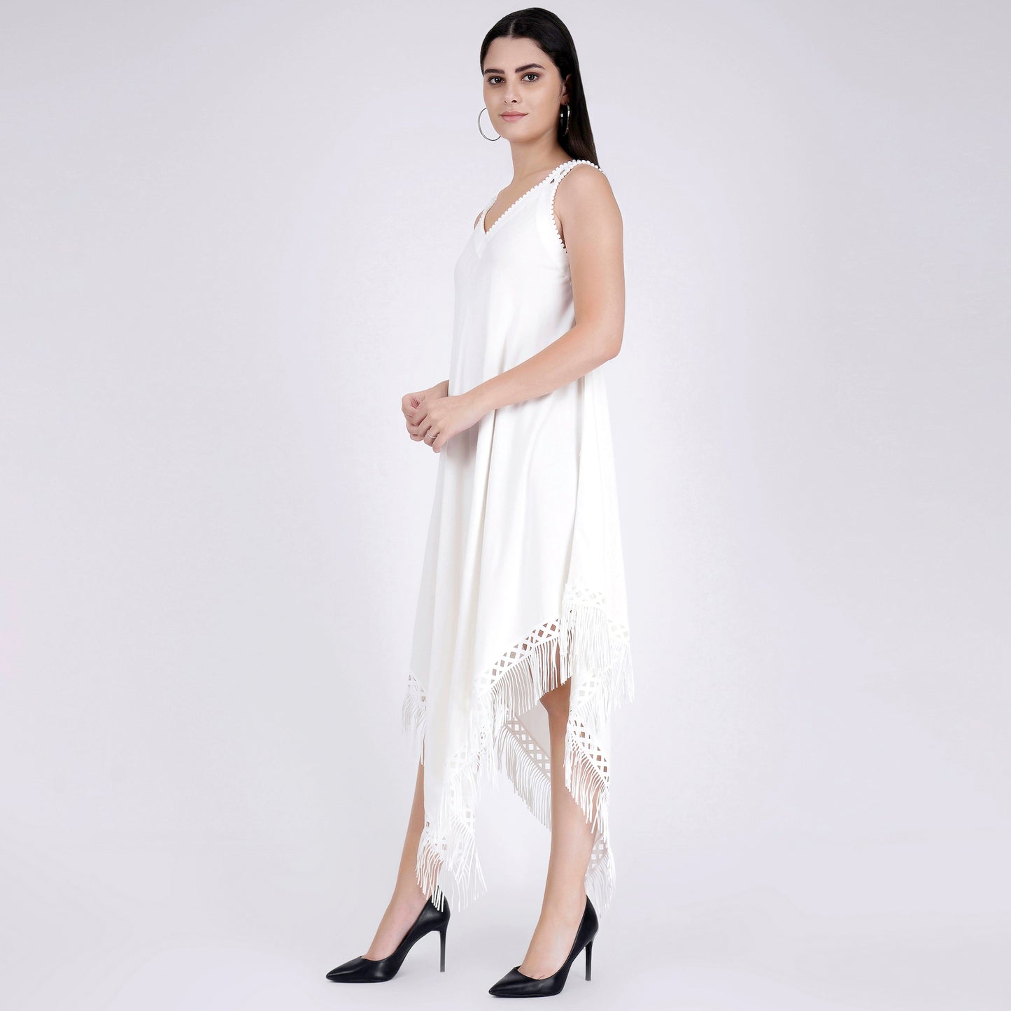 White Handkerchief Dress