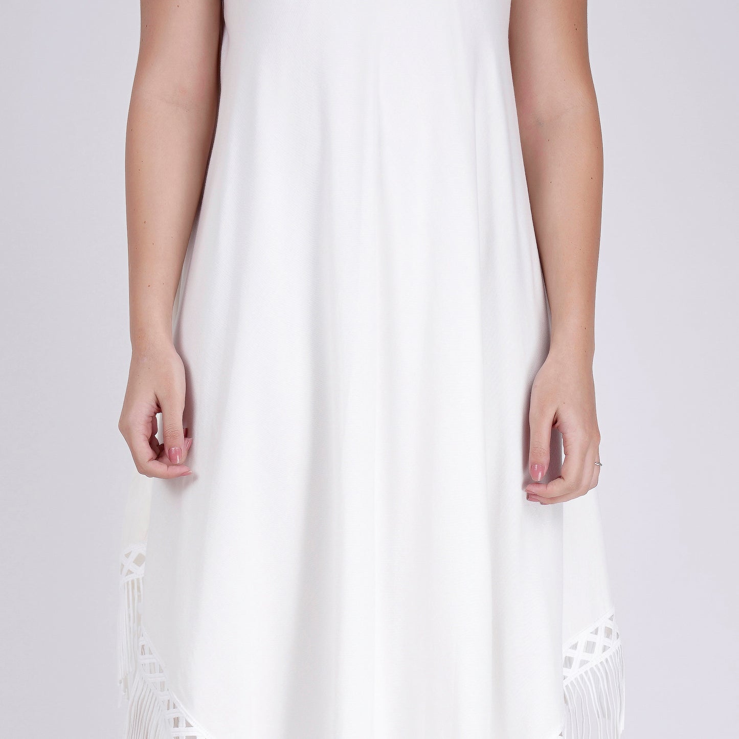 White Handkerchief Dress