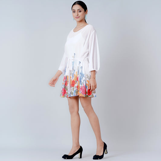 Multicoloured Floral Dress