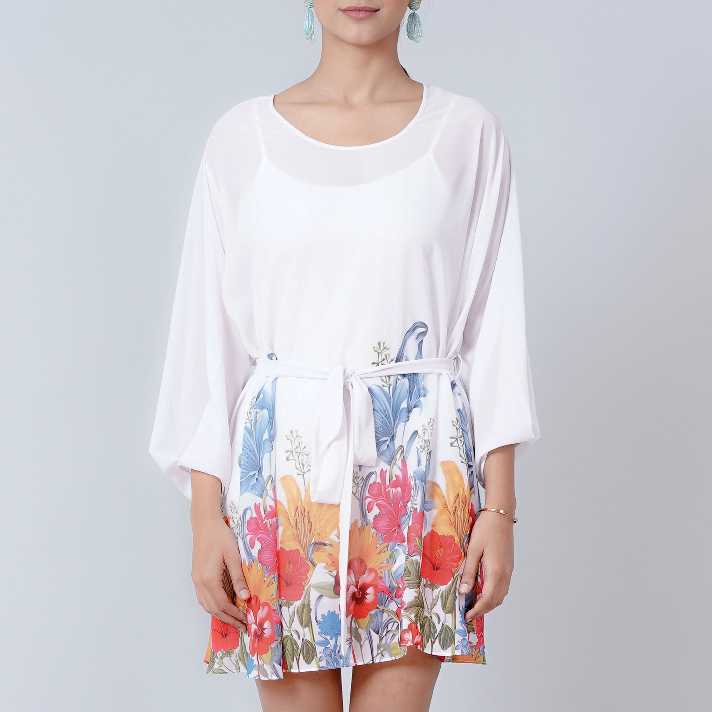 Multicoloured Floral Dress