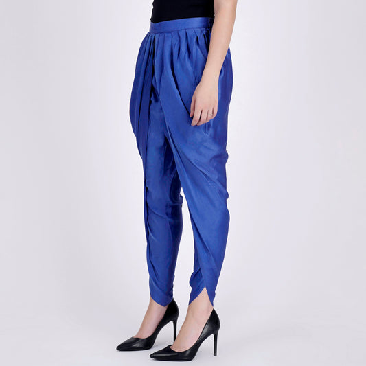 Navy Blue Tulip Pants