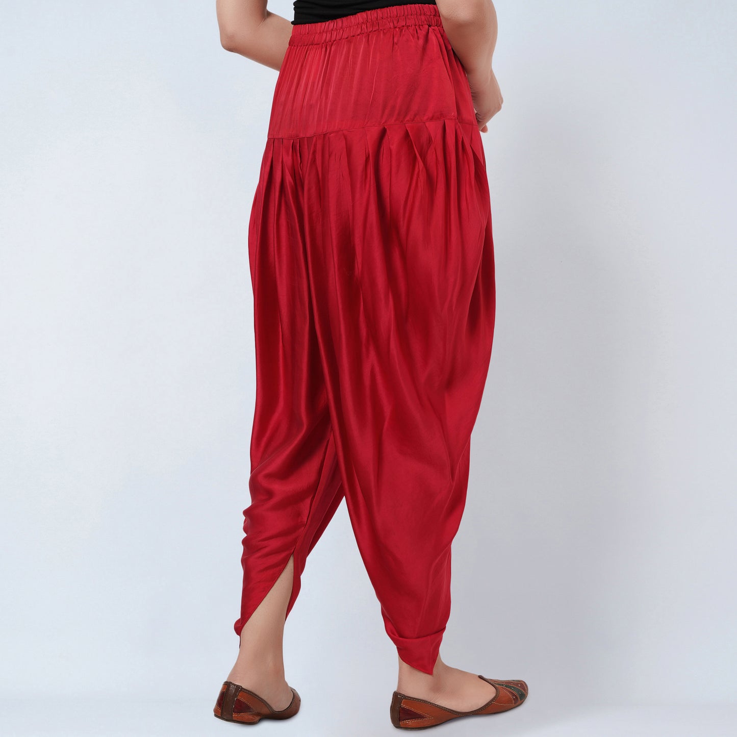 Red Dhoti Pants