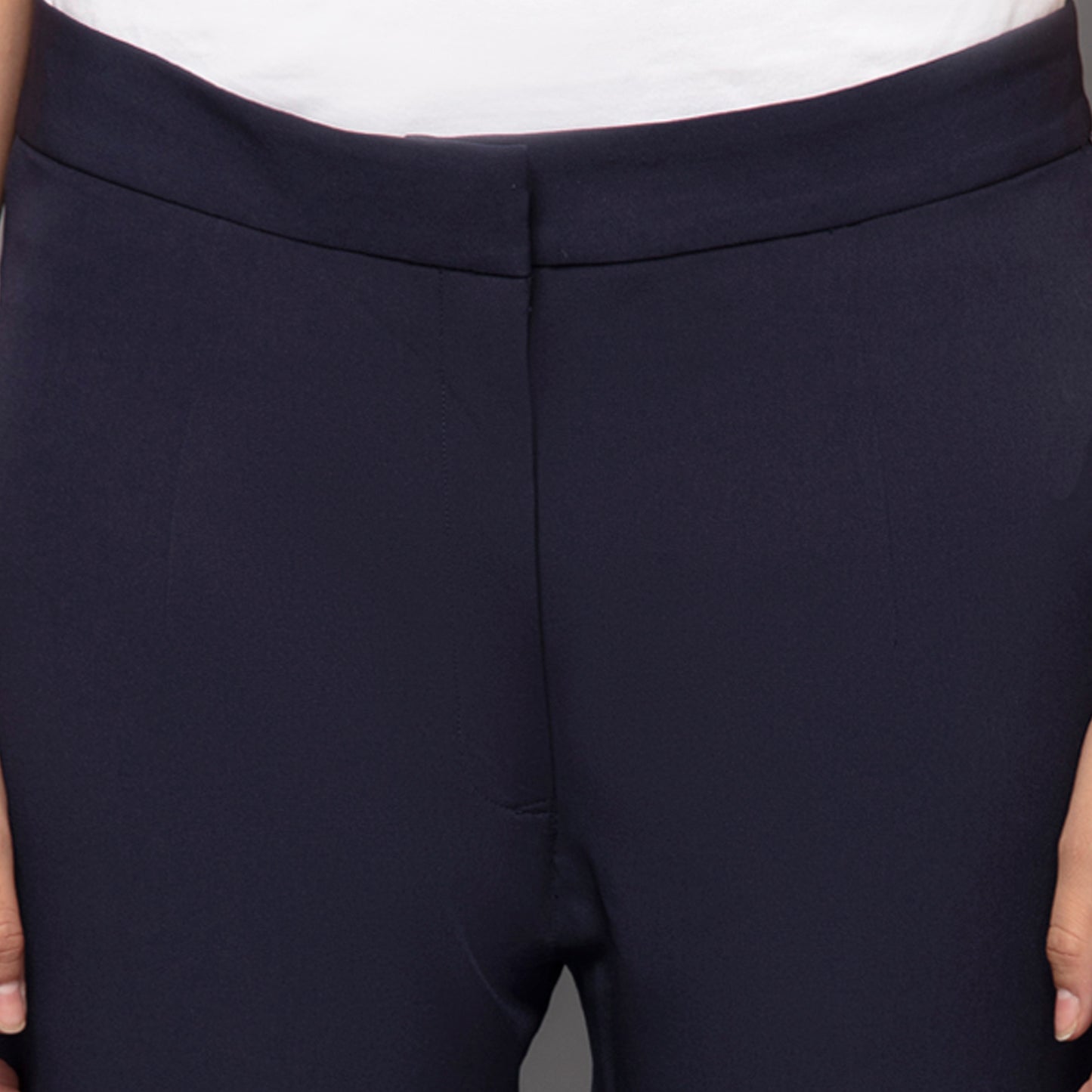 Dark Blue Slim Fit Pants