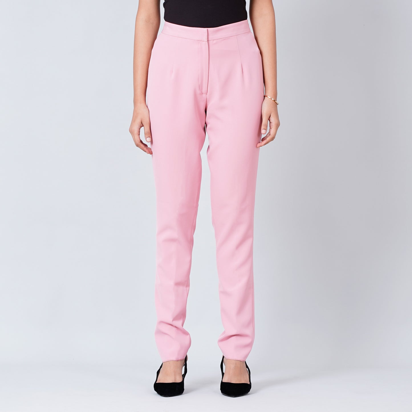 Pink Slim Fit Pants
