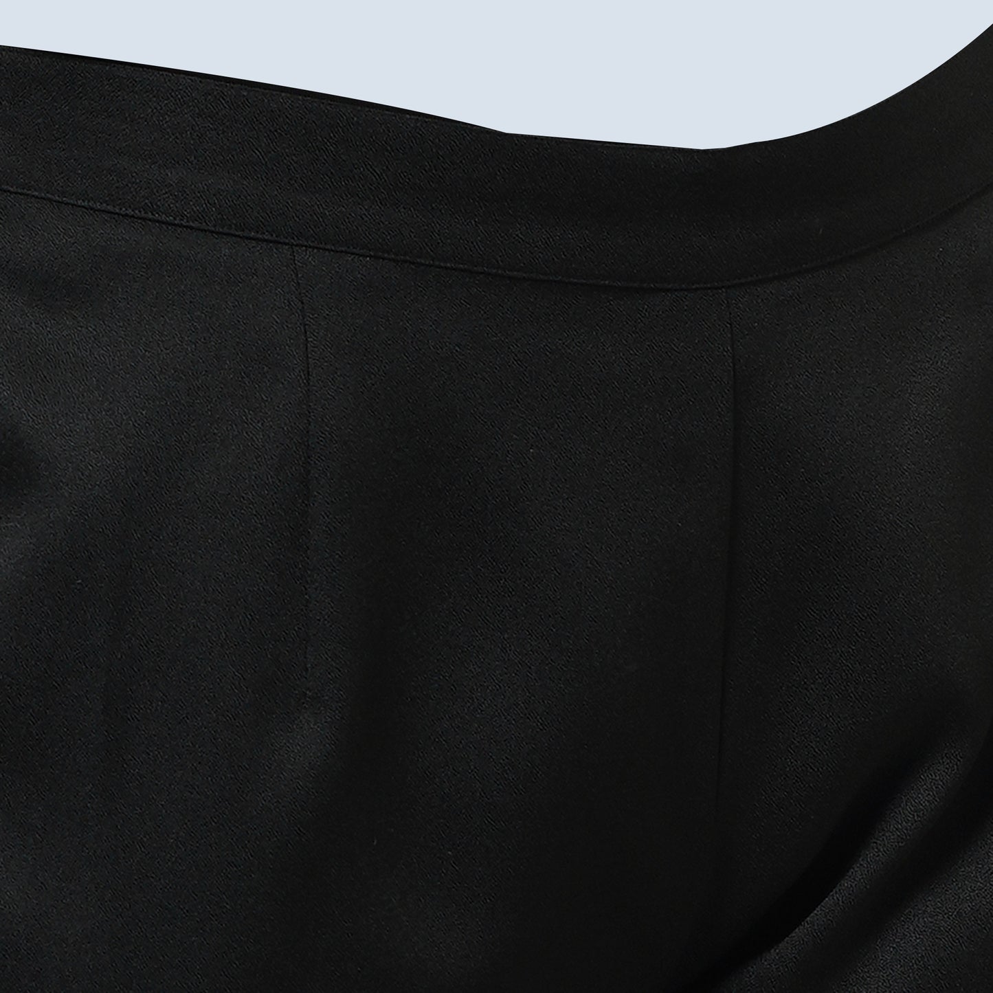 Black Straight Pants