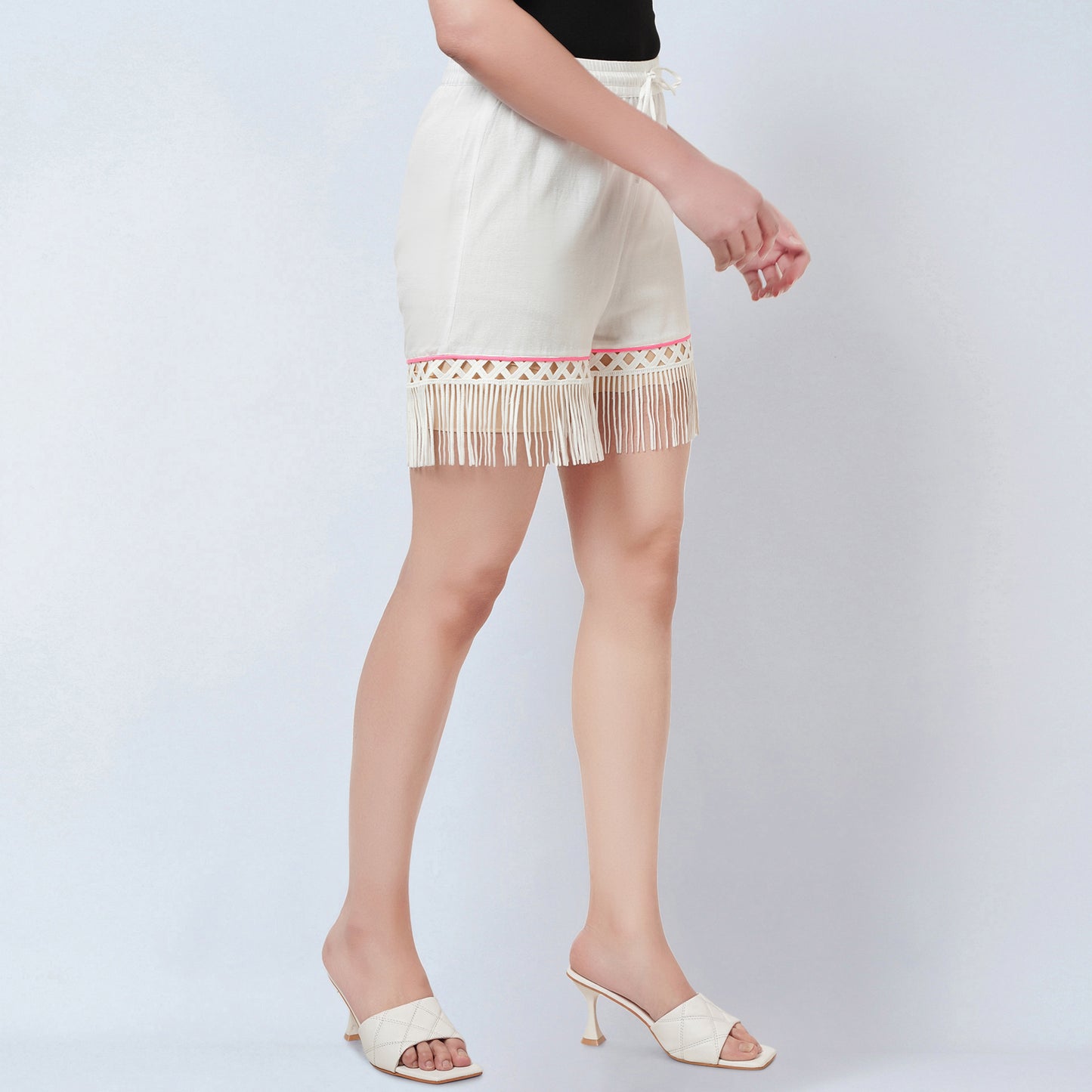 White Summer Shorts