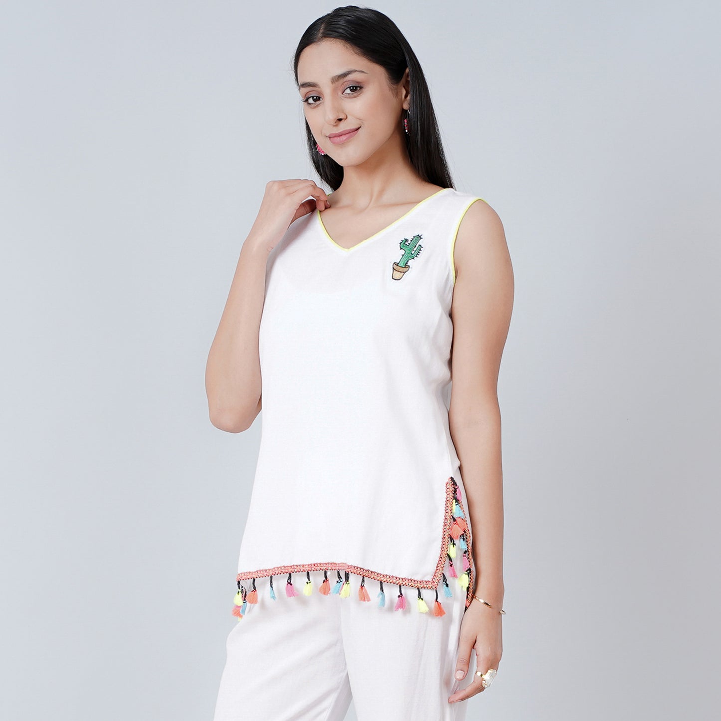 White Summer Top