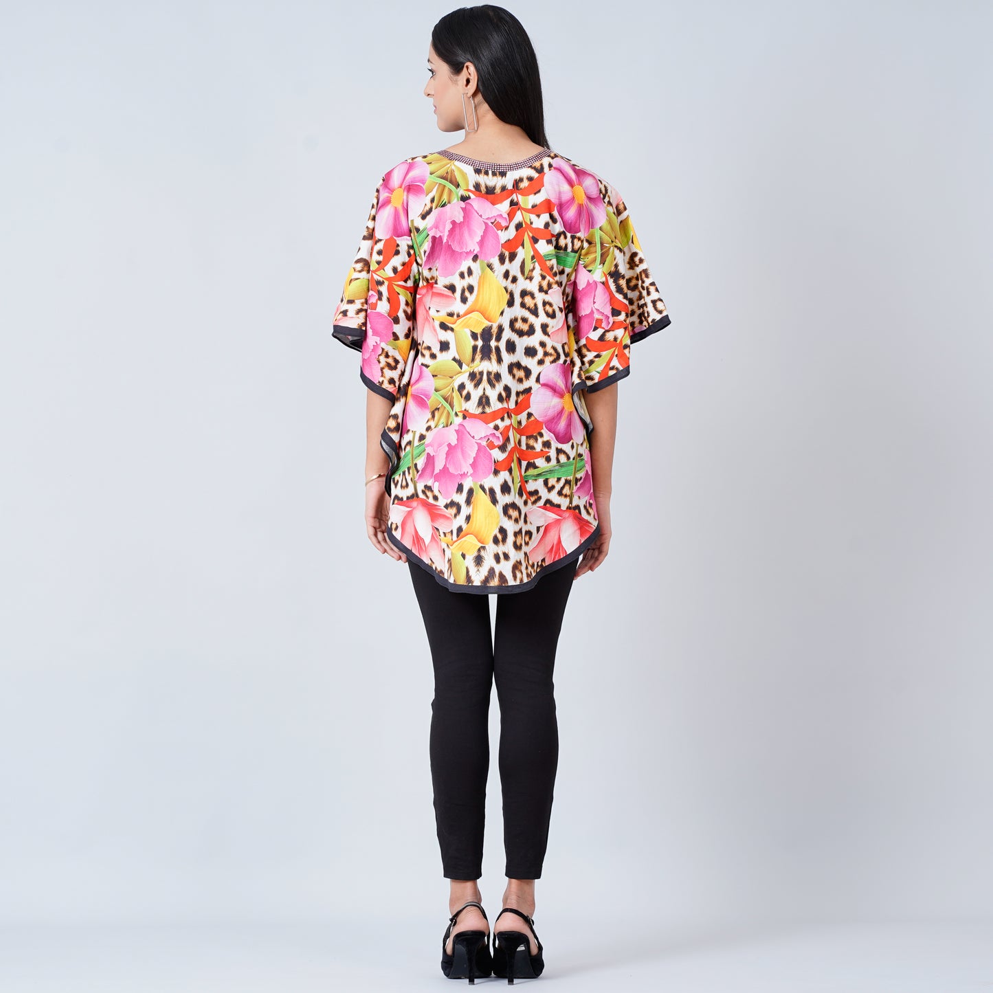 Multicoloured Floral Tunic