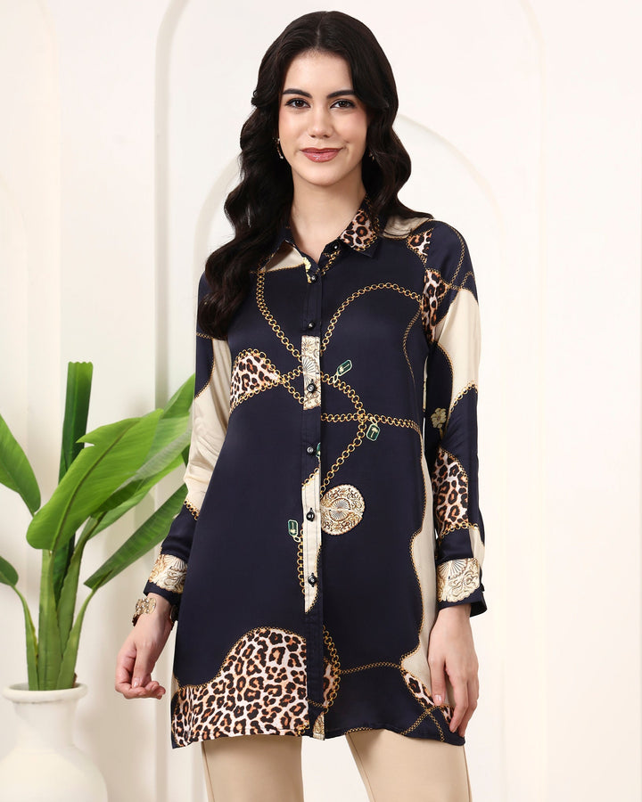 Satin Print Shirts for Women: The Edit