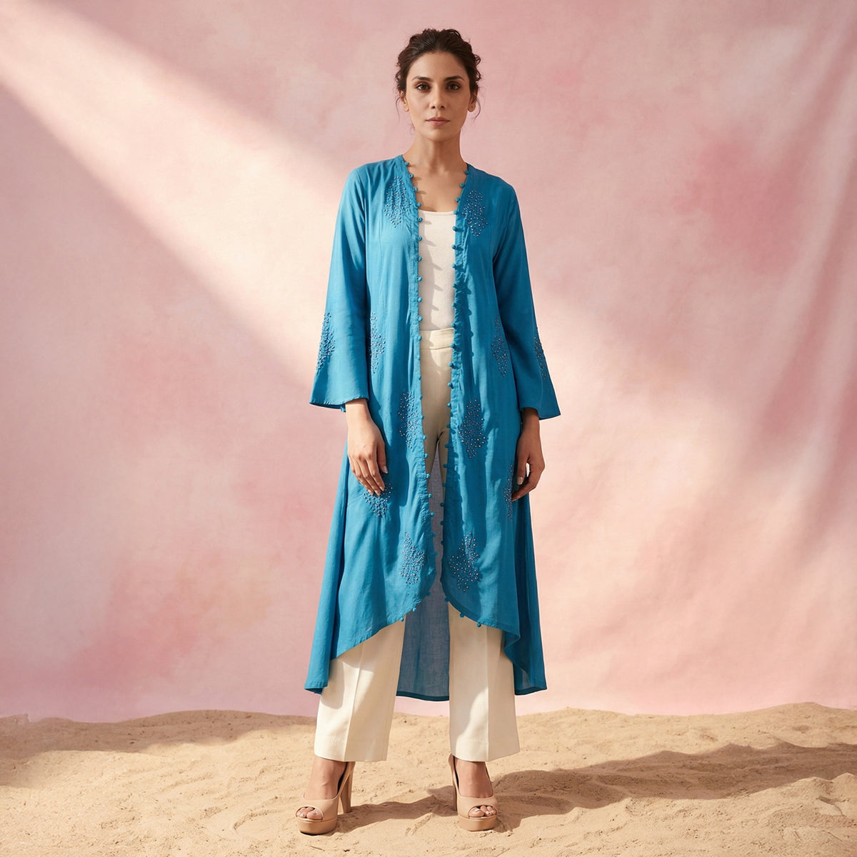 Blue Dress for Women – Embellished | First Resort by Ramola Bachchan