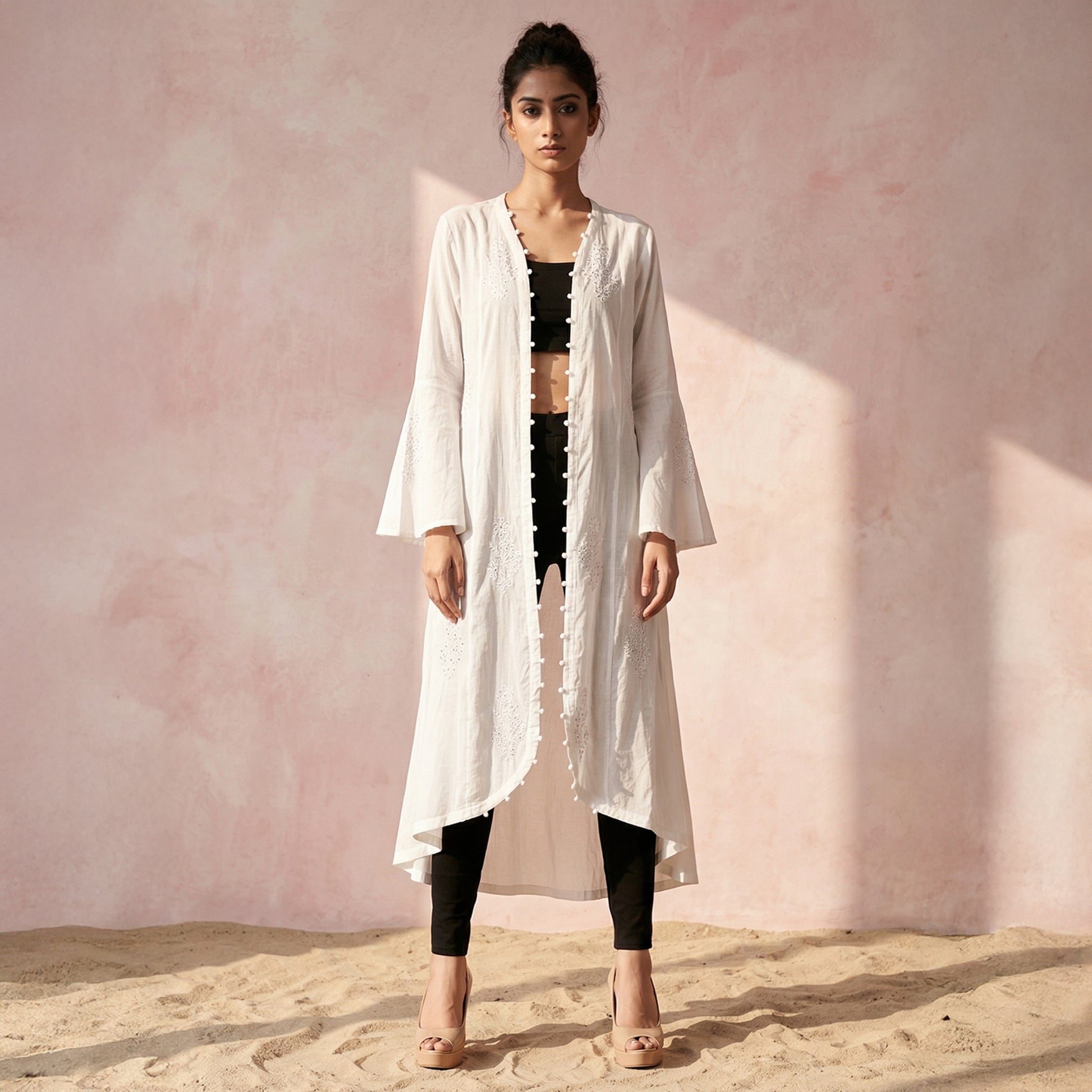 Grey Dress for Women – Embellished | First Resort by Ramola Bachchan