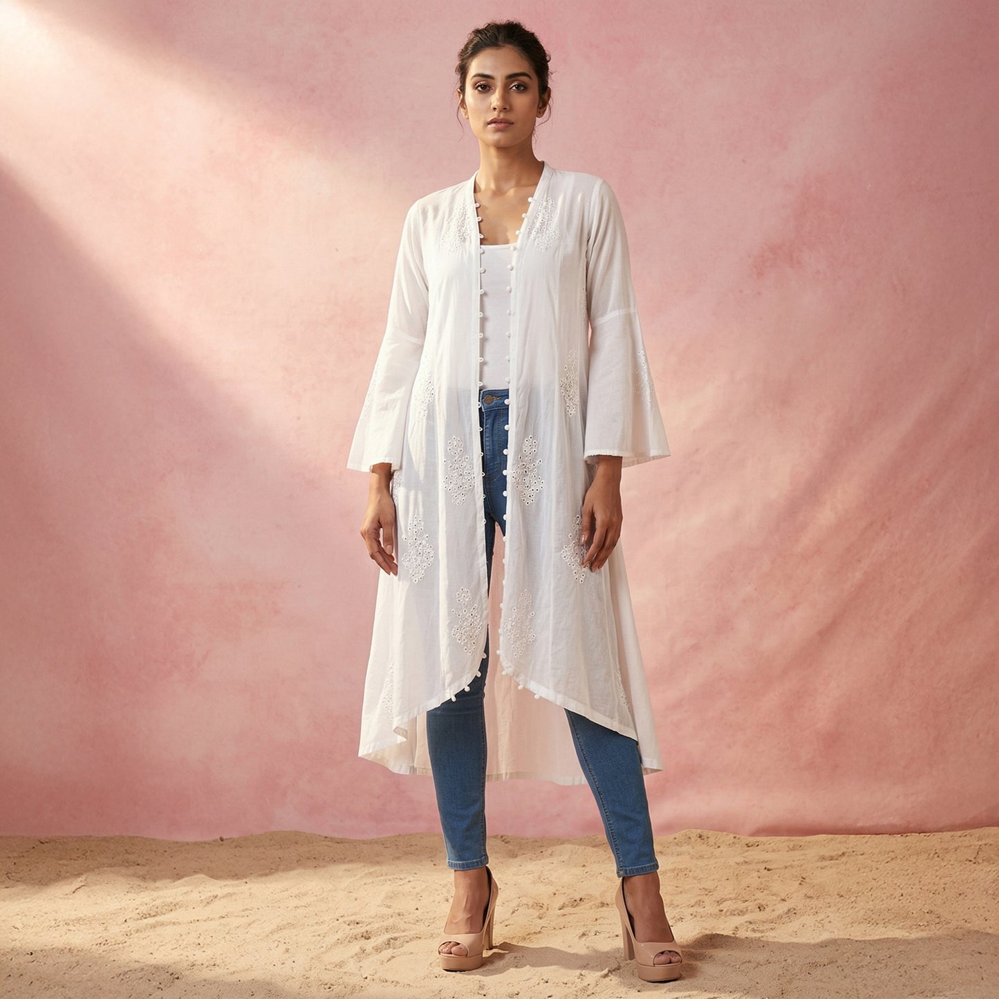 White Dress for Women – Embellished | First Resort by Ramola Bachchan