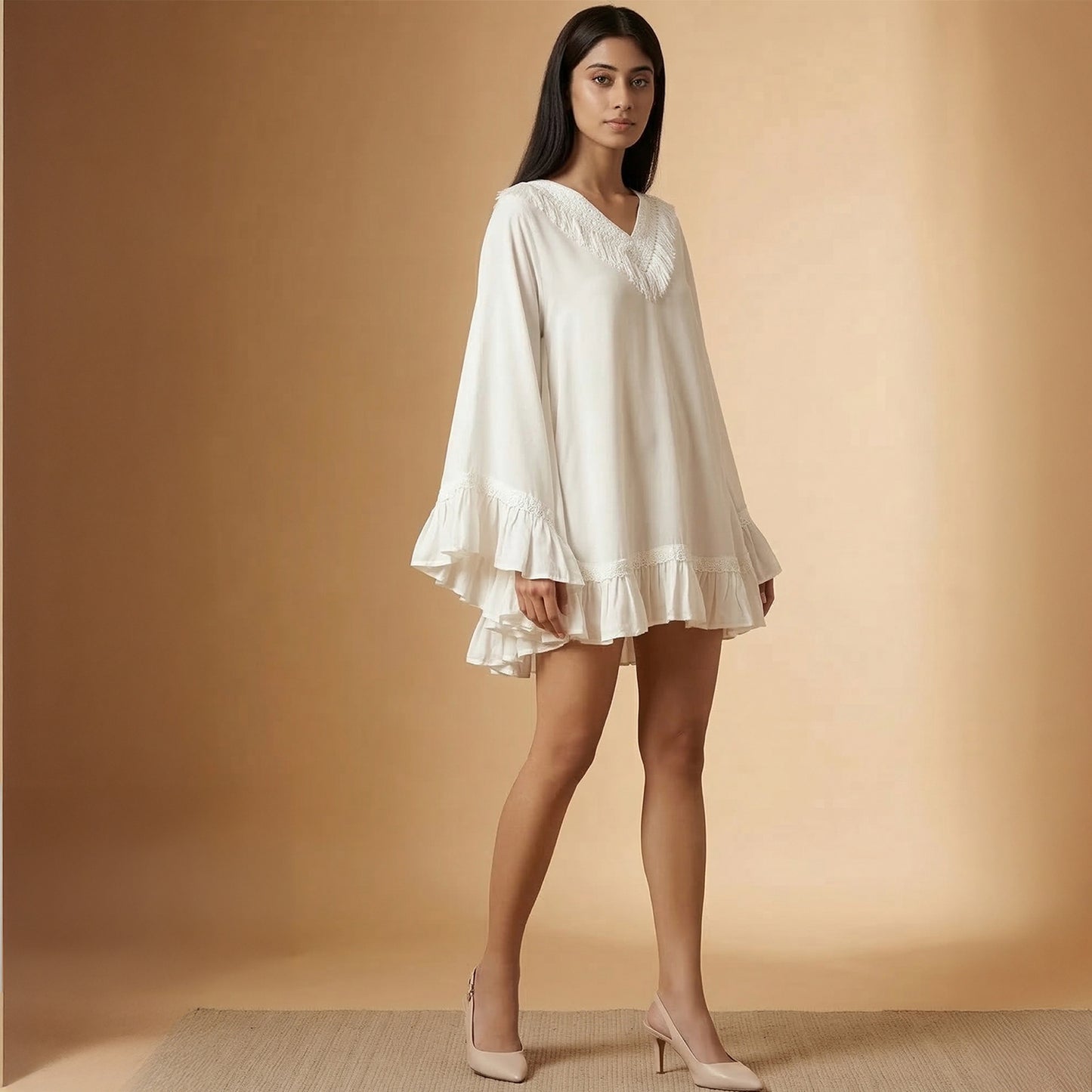 White Dress for Women – Cotton Modal | First Resort by Ramola Bachchan