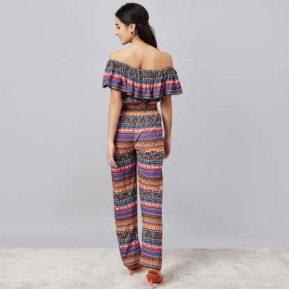 Multicoloured Aztec Jumpsuit