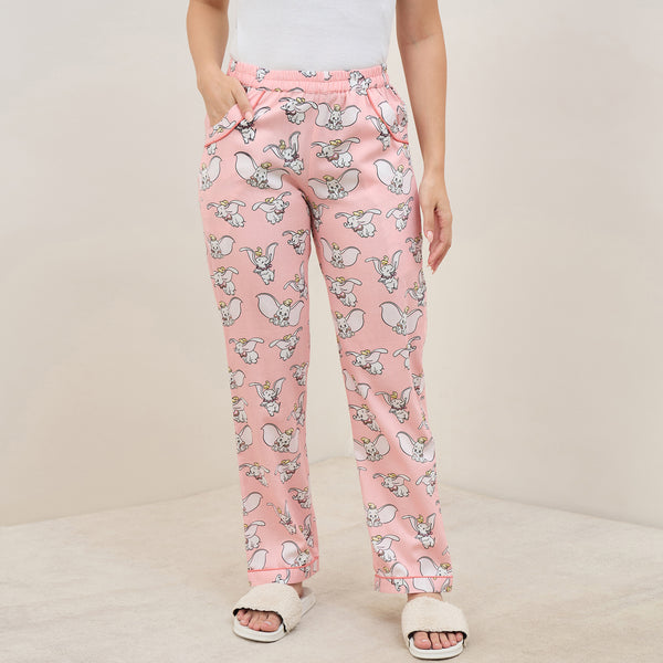 Pink Dumbo Printed Pants