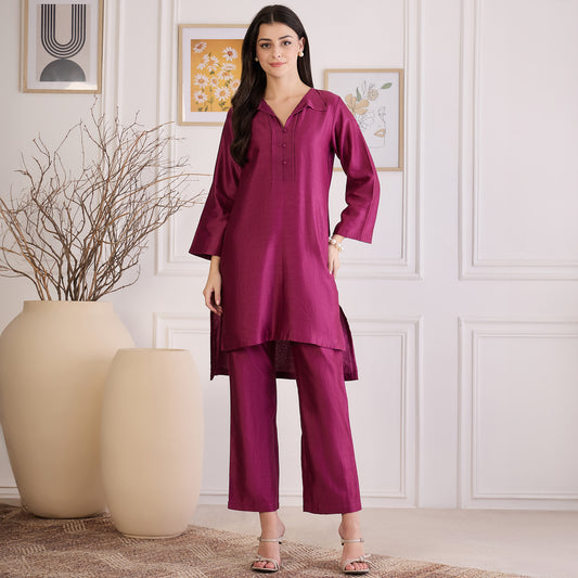 Plum Co-Ord Set