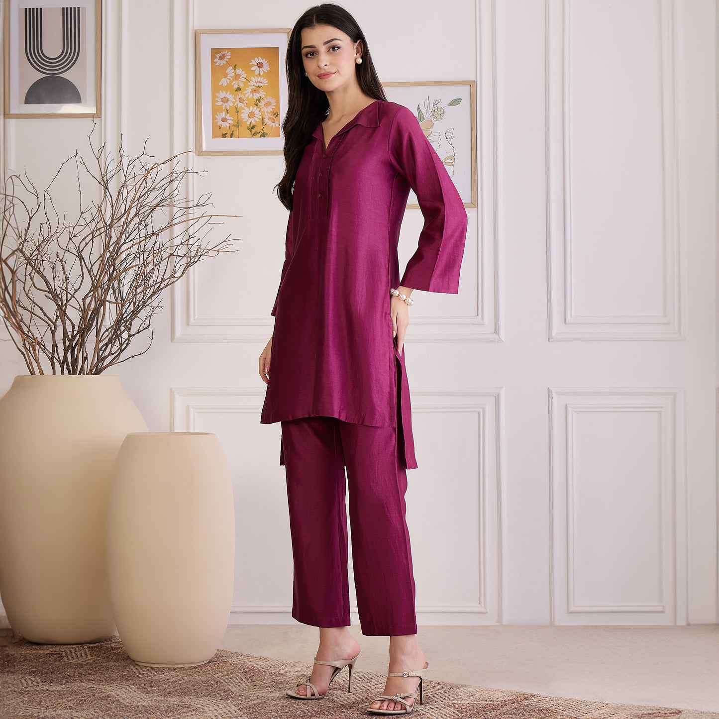 Plum Co-Ord Set