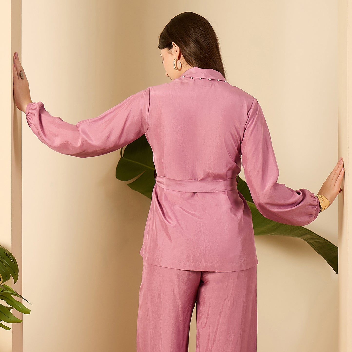 Lavender Soft Ensemble Shirt