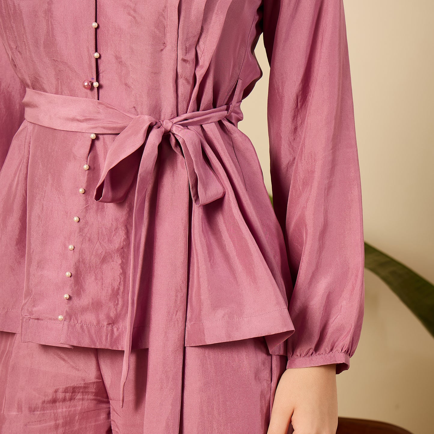 Lavender Soft Ensemble Shirt
