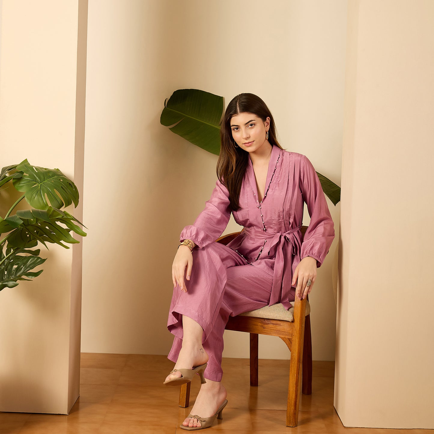 Lavender Soft Ensemble Shirt