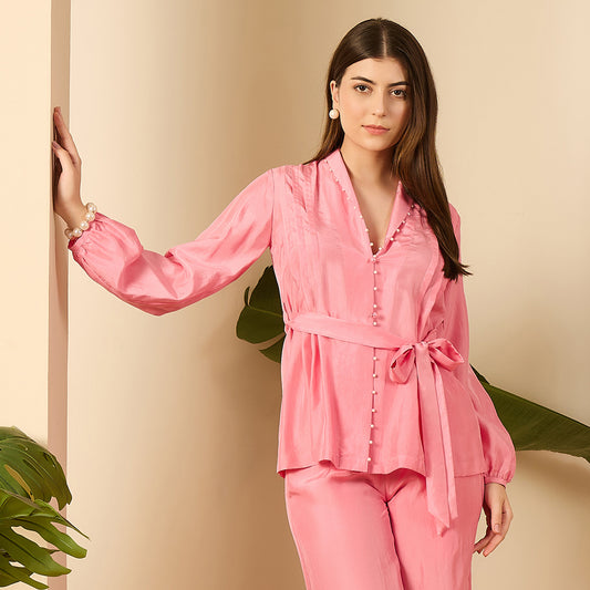 Pink Soft Ensemble Shirt