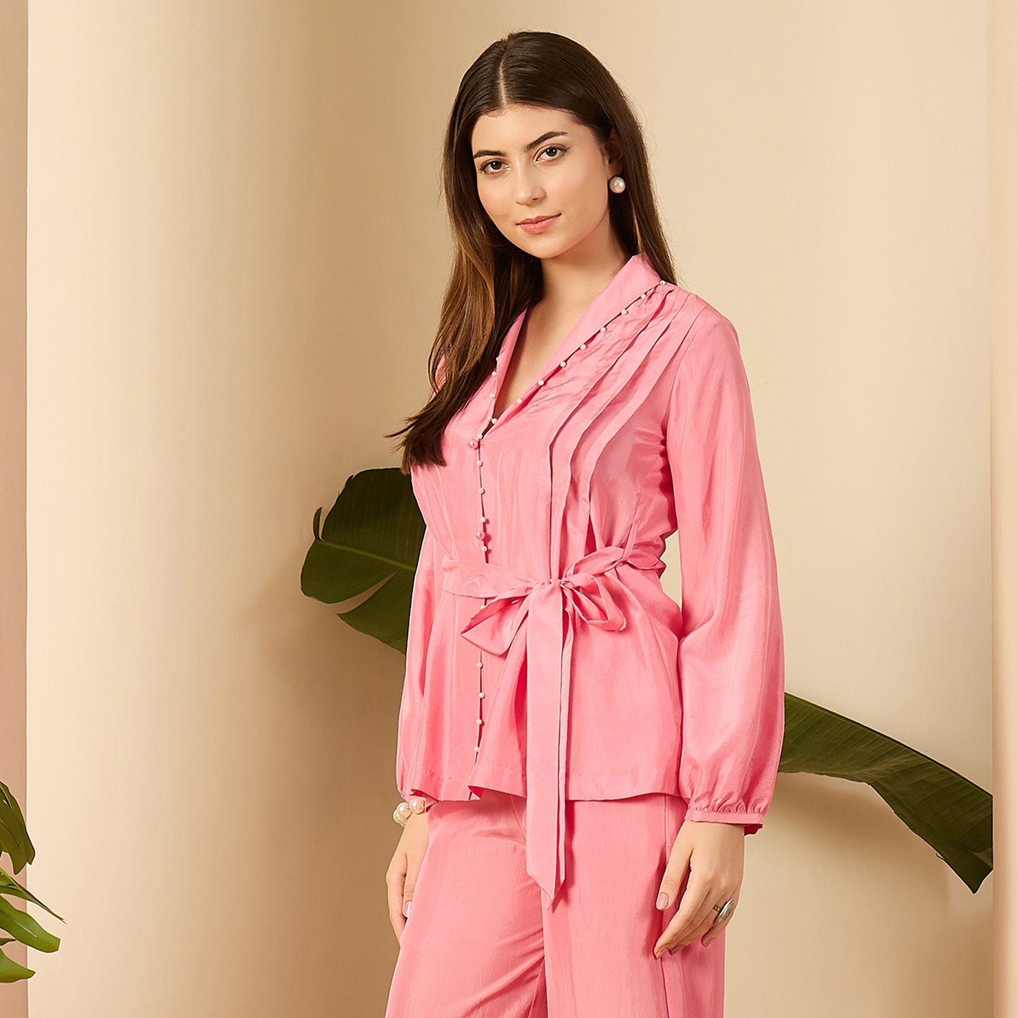 Pink Soft Ensemble Shirt