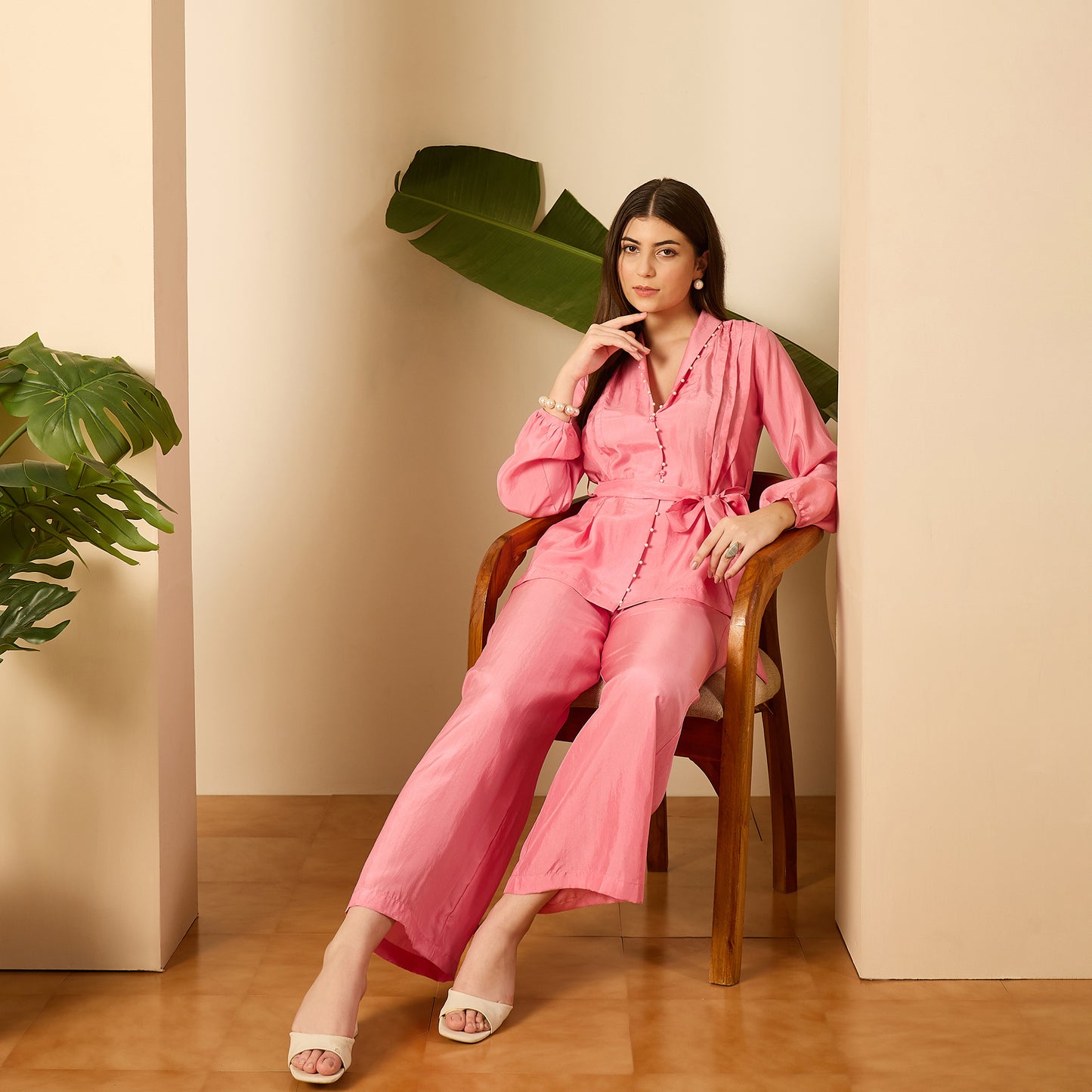 Pink Soft Ensemble Shirt