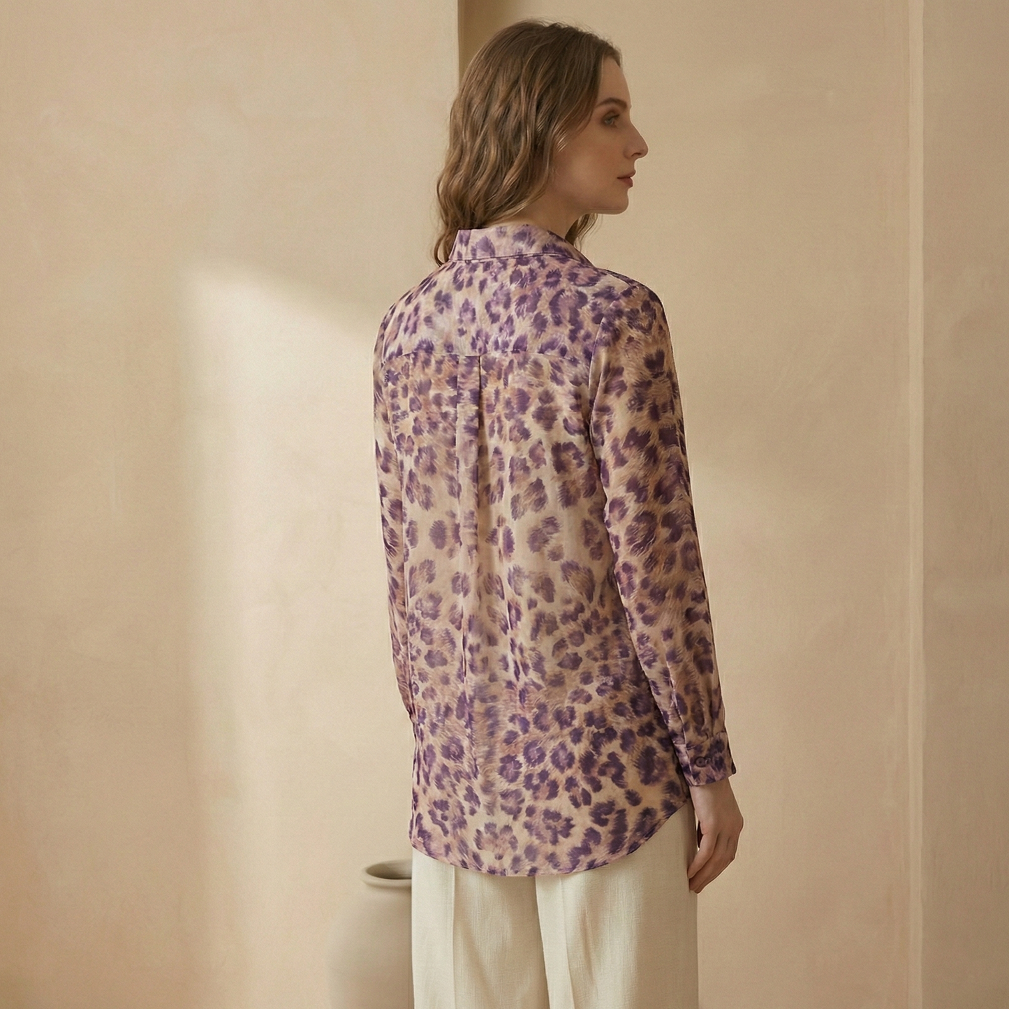 Pink Leopard Print Shirt