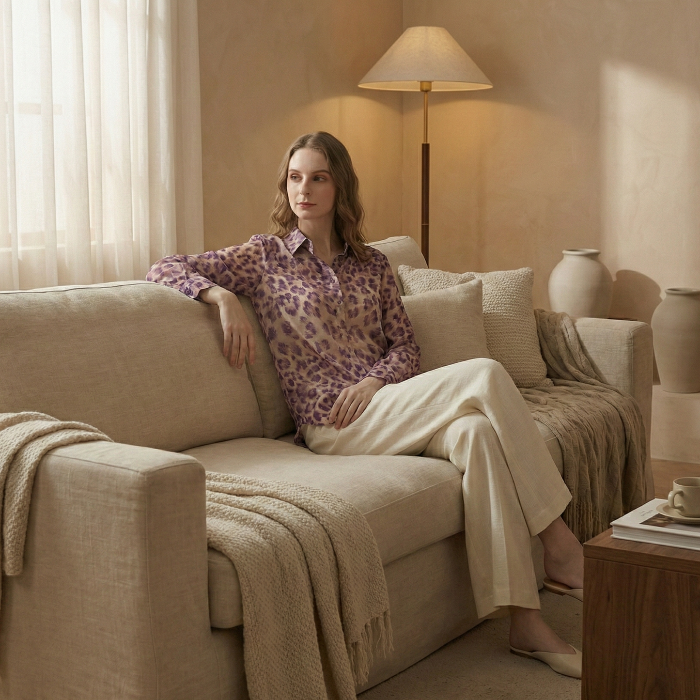 Pink Leopard Print Shirt