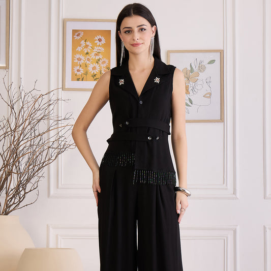 Black Asymmetrical Top