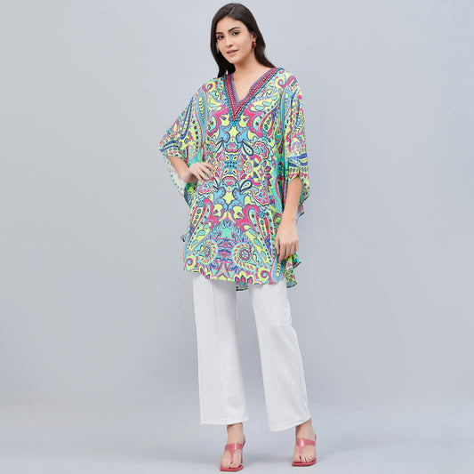 Pink long collar embellished satin shirt - Women-shirts by FIRST RESORT BY RAMOLA BACHCHAN