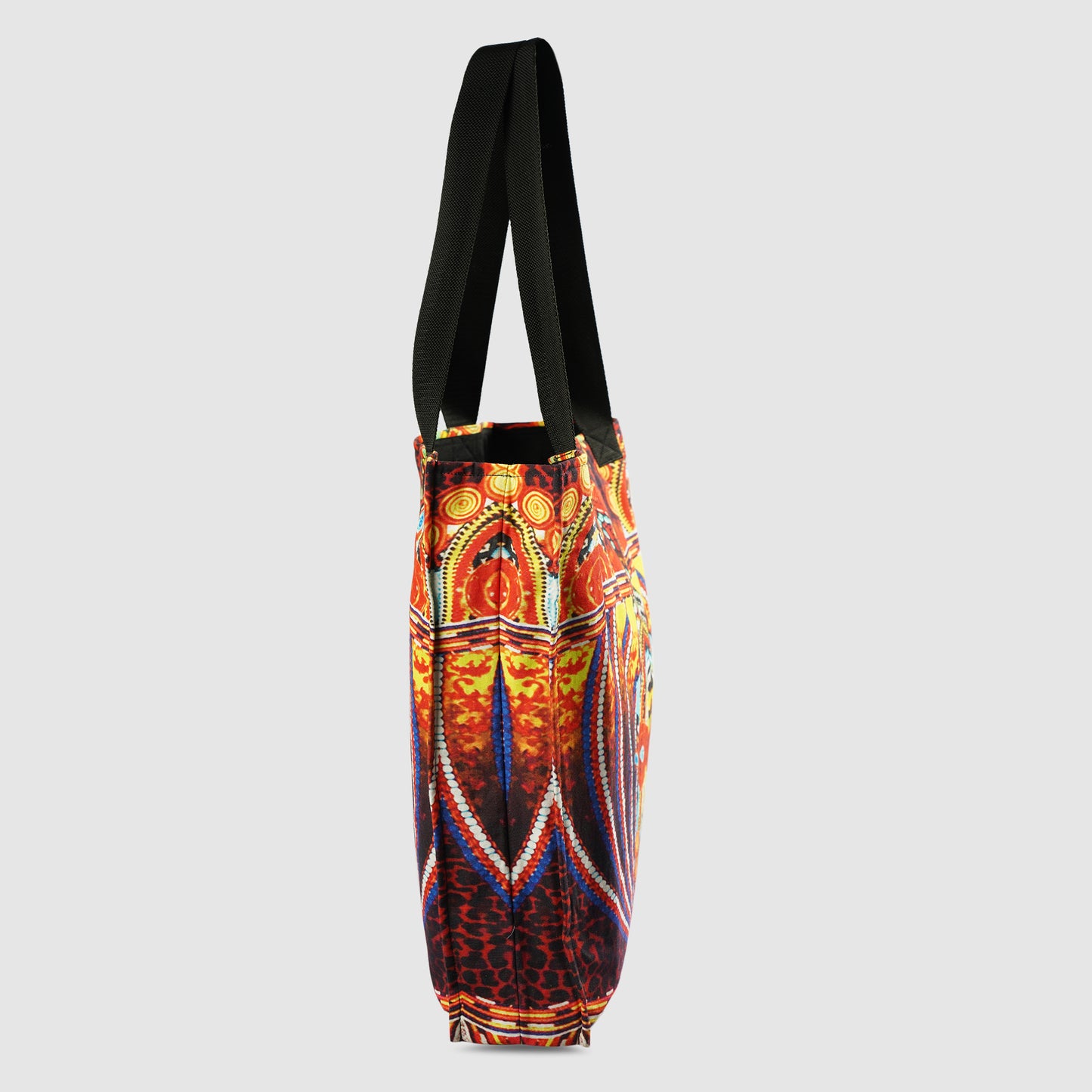 Multicoloured Tribal Print Tote Bag