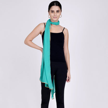 Cyan Dupatta