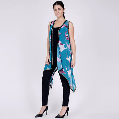 Blue Flamingo Shrug